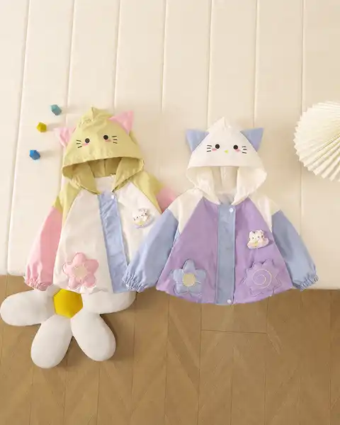 Áo Khoác Hoodie Catie Cho Bé Gái