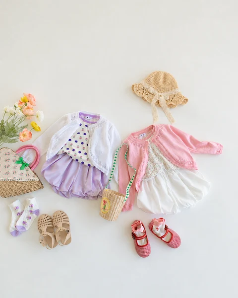 Áo Khoác Cardigan Sunny Mềm Ấm Cho Bé