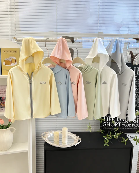 Áo Chống Nắng Có Mũ Butter Poly Cool Cho Bé