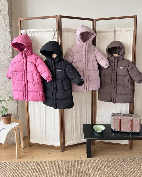Áo Khoác Phao Dáng Dài Snowbelle Cho Bé Gái