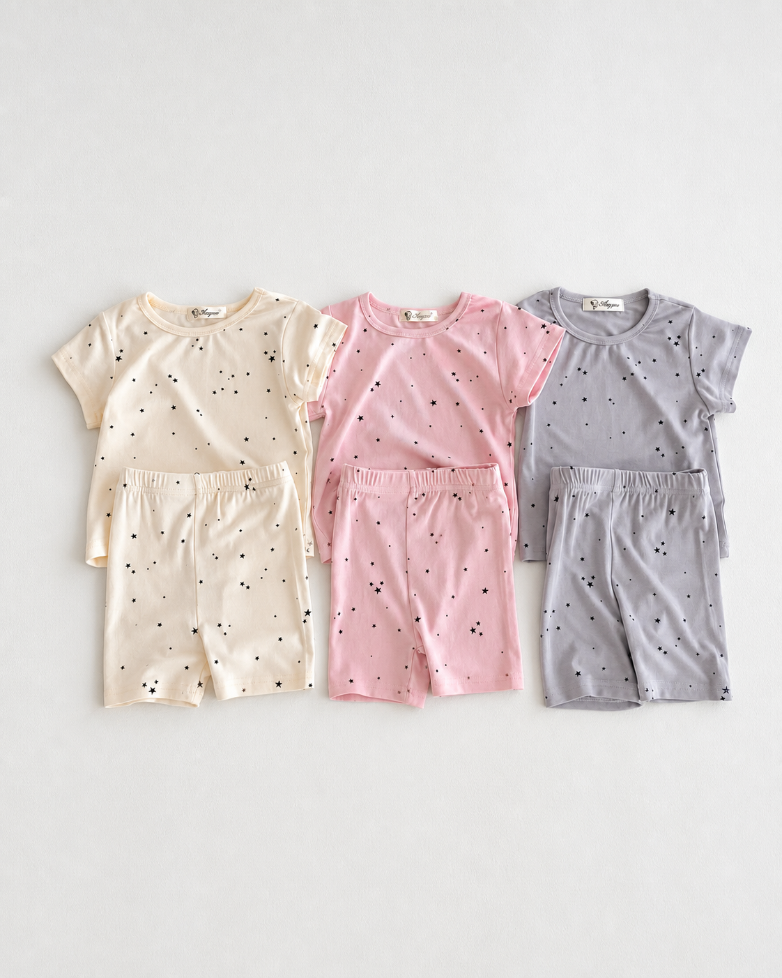 Bộ Thun Cộc Tay Star Mềm Nhẹ Cho Bé