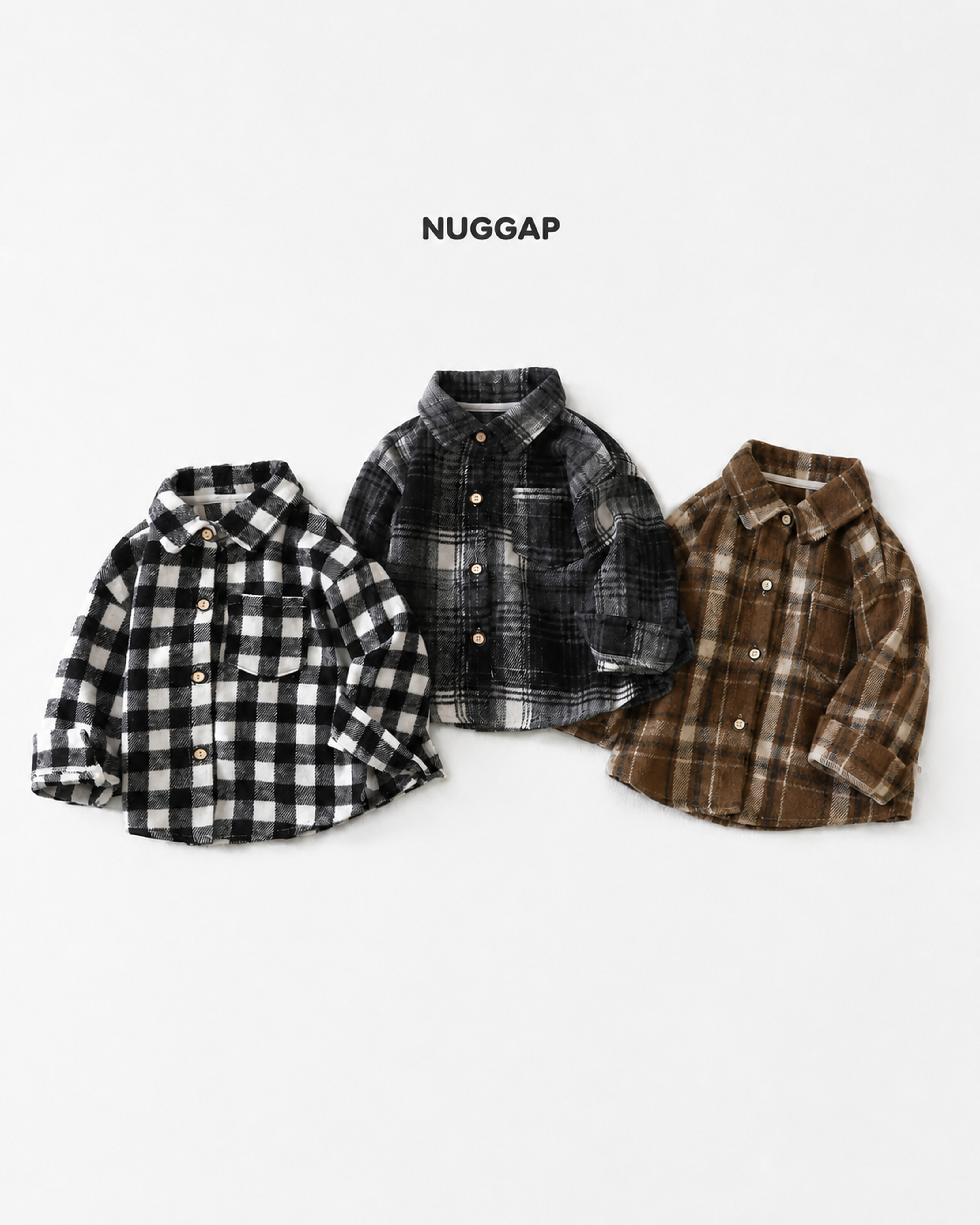 Áo Sơ Mi Dài Tay Flannel Kẻ Caro Mềm Cho Bé